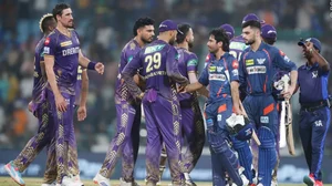 BCCI : Kolkata Knight Riders and Lucknow Super Giants during match 56 of the 2024 Indian Premier League. 