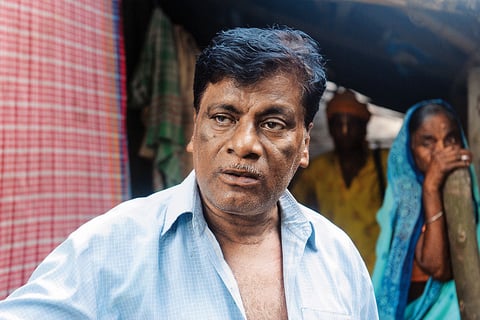 Sukumar Jana, husband of Supriya who was killed on March 14, 2007