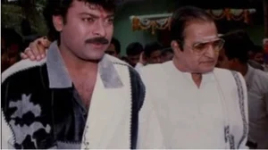 X : Chiranjeevi with NTR