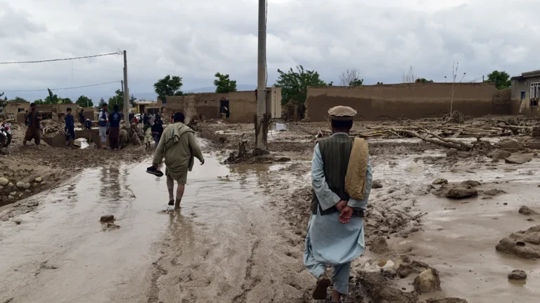 Flash floods from heavy seasonal rains in the province of Ghor in western Afghanistan - AP 
