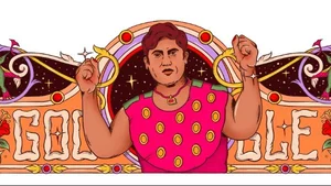 Google : Google Doodle celebrating Hamida Banu