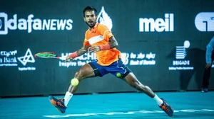 File : Sumit Nagal was the first Indian man since 2019 to compete in the French Open singles main draw.