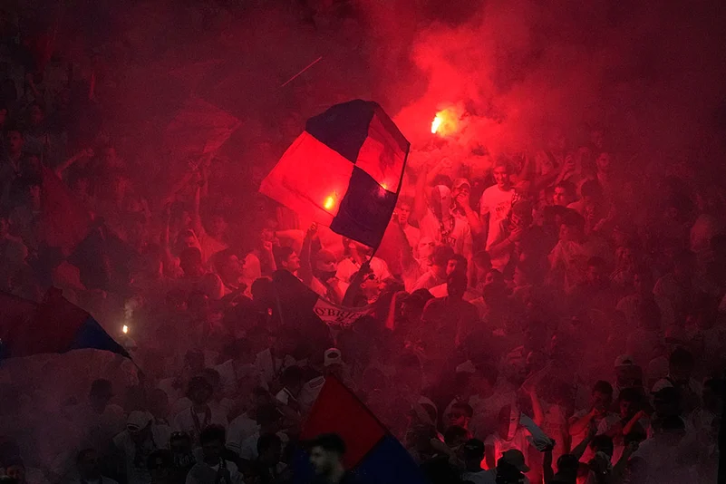 Lyon supporters