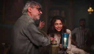 Sanjay Leela Bhansali with Sharmin Segal