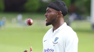 Jofra Archer played for Sussex's second XI last week as he works on his fitness