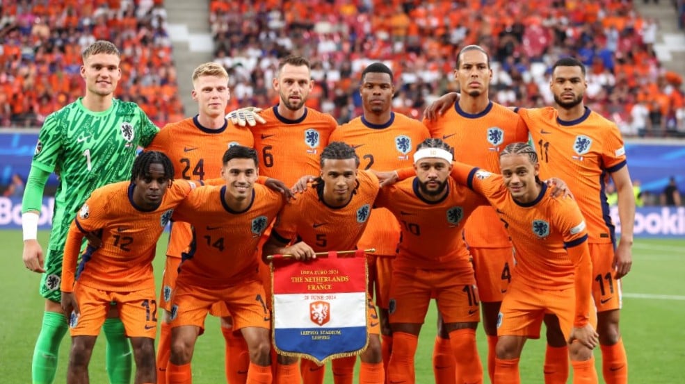 X | UEFA Euro 2024 : Netherlands Ntional Football Team. 