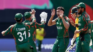 AP/Adam Hunger : Bangladesh defeated Netherlands by 25-runs in match 27 of ICC T20 World Cup 2024 on Thursday, June 13.