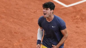 Carlos Alcaraz downed Alexander Zverev in Paris.