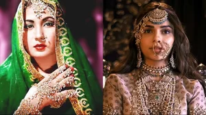 X : Meena Kumari in 'Pakeezah', Sharmin Segal in 'Heeramandi'
