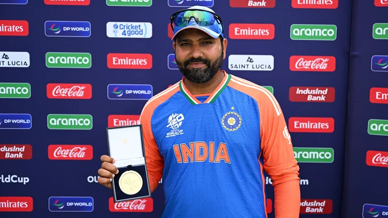 India's Player of the Match, Rohit Sharma - null