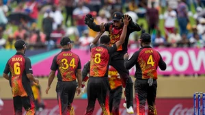 AP/Ramon Espinosa : Papua New Guinea lost to West Indies by five wickets in their opening match of ICC T20 World Cup 2024. 