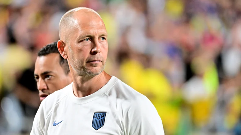 Gregg Berhalter believes the USA took a little step following their draw with Brazil. - null