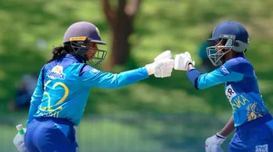 X/OfficialSLC : Sri Lanka women are in action against West Indies women in T20I series.