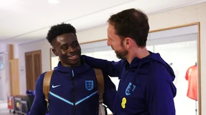 Bukayo Saka will not feature in Monday's friendly for England.