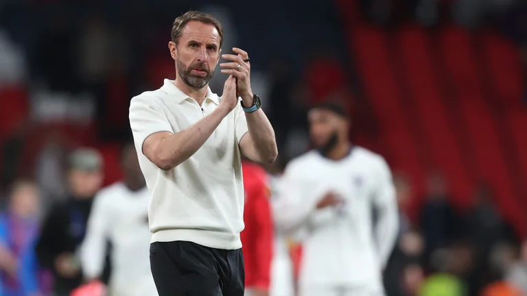 England manager, Gareth Southgate - null