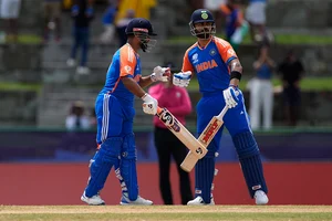 Photo: AP/Lynne Sladky : T20 Cricket WCup India Bangladesh