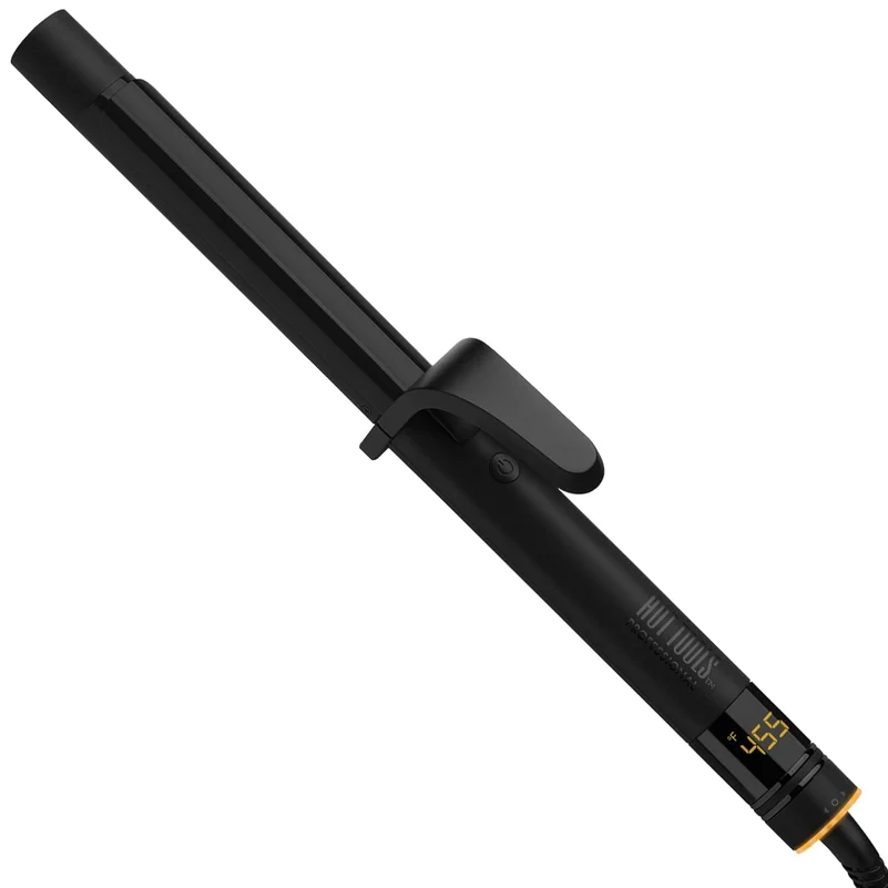 Hot Tools Pro Artist Black Gold Digital Salon Hair Curling Iron