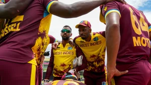 (AP Photo/Ramon Espinosa)
 : West Indies take on New Zealand at the ICC T20 World Cup 2024.

