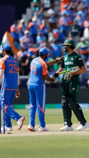 AP/PTI : India beat Pakistan by six runs.