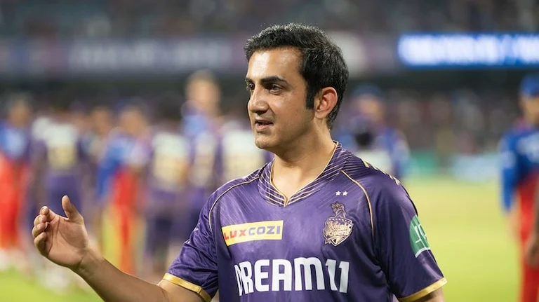 Gautam Gambhir helped the Kolkata Knight Riders win the IPL 2024 trophy this year as Mentor of the franchise. - Photo: X/ @CricCrazyJohns