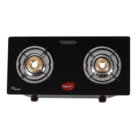 Glass top gas stove 