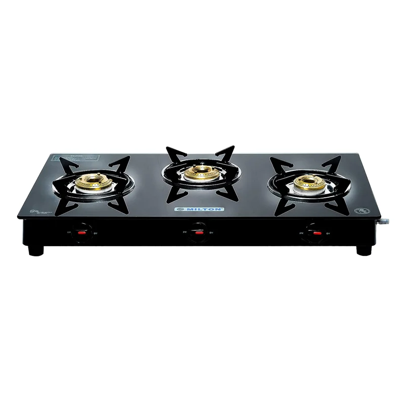 MILTON Premium 3 Burner Gas Stove 