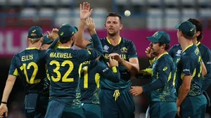 cricketcomau/X : Australia beat Namibia by 9 wickets.