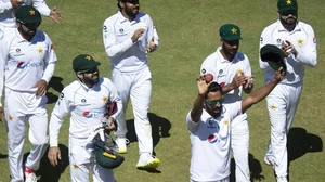 File Image of Pakistan Test Team