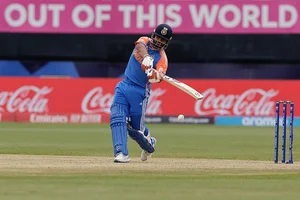 Photo: AP/Adam Hunger : T20 Cricket WCup USA India