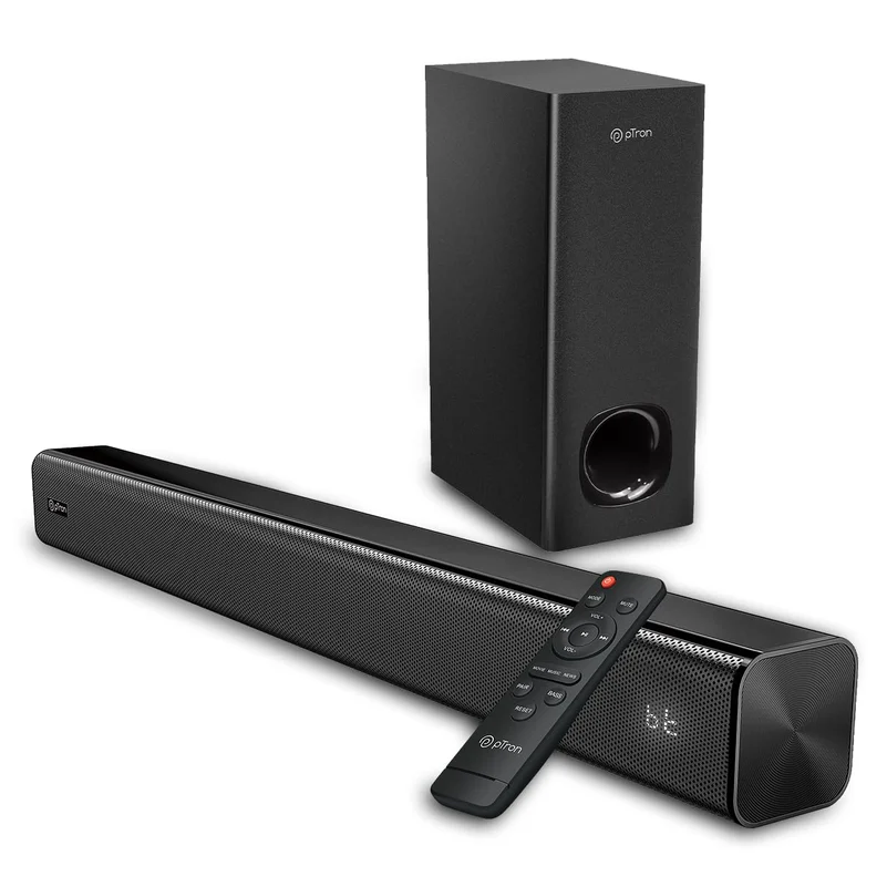 ZEBRONICS soundbar and subwoofer with remote control 