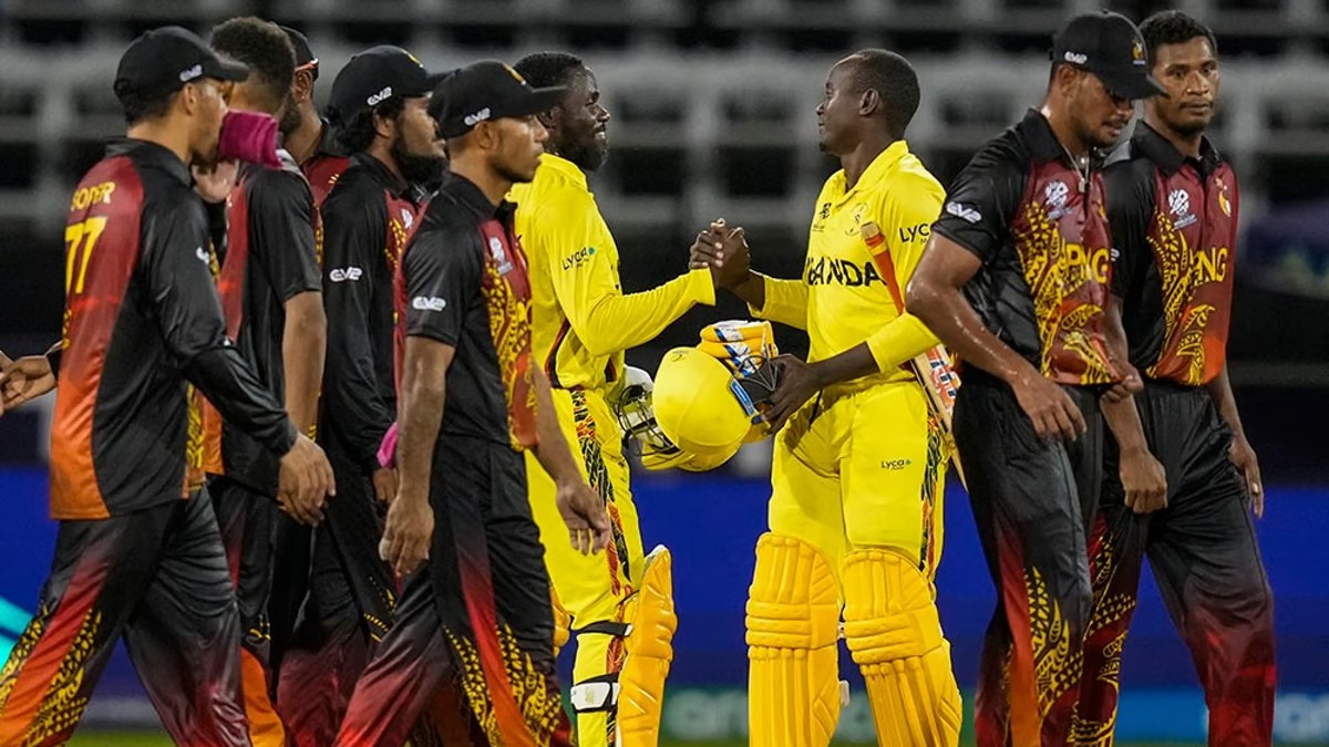 AP : Uganda defeated Papua New Guinea to register their first win.