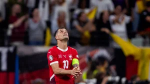 A proud Granit Xhaka lauded Switzerland's showing against Germany.