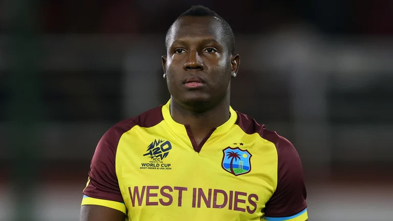 West Indies skipper Rovman Powell. - null