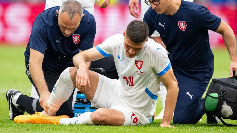 Patrik Schick looks set to miss Czechia's final group game against Turkiye. - null