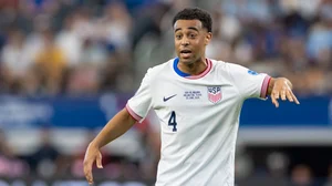 USA midfielder Tyler Adams