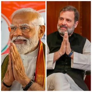 PTI : Prime Minister Narendra Modi (left) and Congress leader Rahul Gandhi (right) |