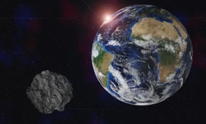 Getty Images (Rep Image) : An Asteroid Approaches Earth