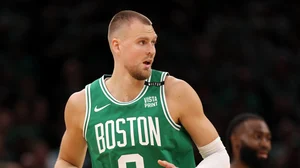 Boston Celtics star Kristaps Porzingis underwent ankle surgery on June 27 and will miss 5-6 months.