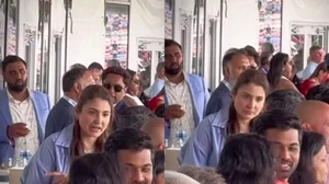 Instagram : Video of Anushka Sharma getting angry during T20 World Cup match goes viral