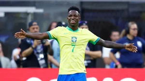 Vinicius Junior insists Brazil must improve after their draw with Costa Rica at the Copa America.