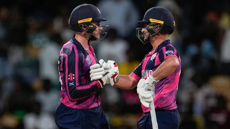 ICC Men's T20 World Cup cricket: Scotland take on Australia. - | Photo: AP/Ricardo Mazalan