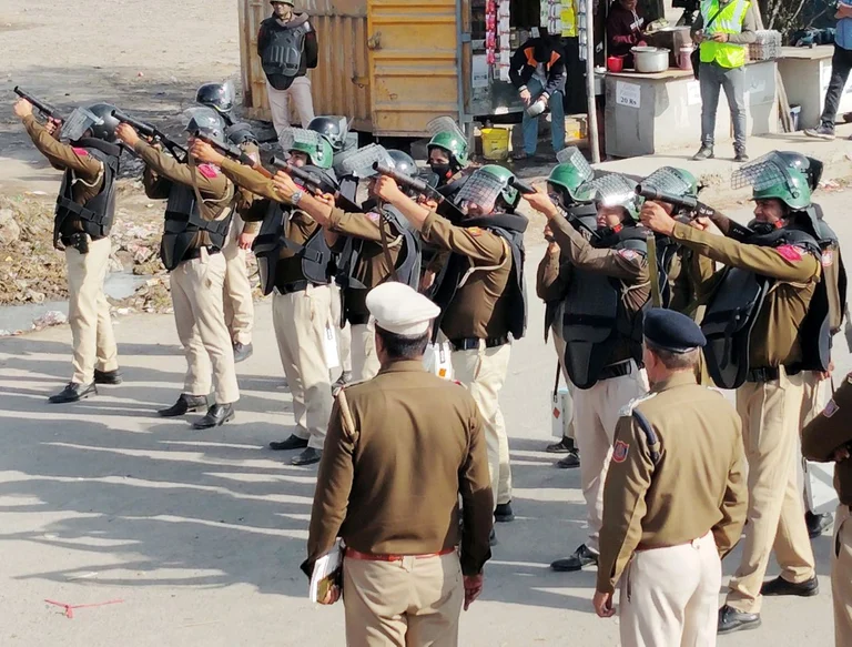 Police personnel on duty.(Representational image) - X/@ANI