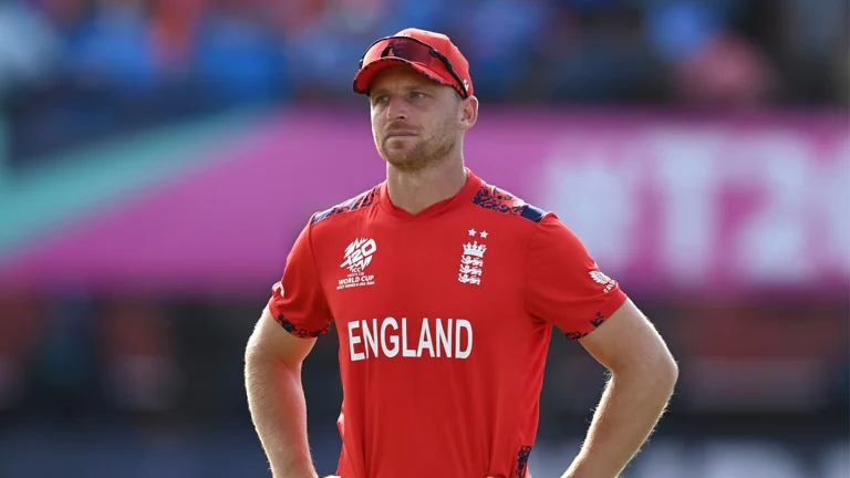 Jos Buttler will review England's defeat to India at the T20 World Cup. - null