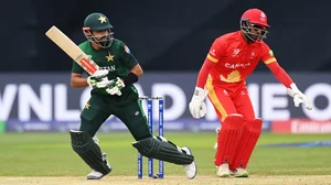 T20WorldCup/X : Babar Azam secured 33 crucial runs to clinch victory against Canada.