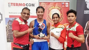 X | Boxing Federation Of India  : Lovlina Borgohain at the Grand Prix Usti nad Labem in the Czech Republic.