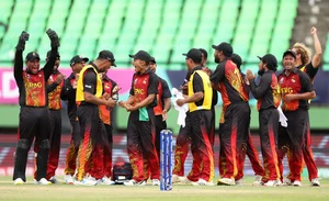 X/@ICC : PNG Cricket Team.
