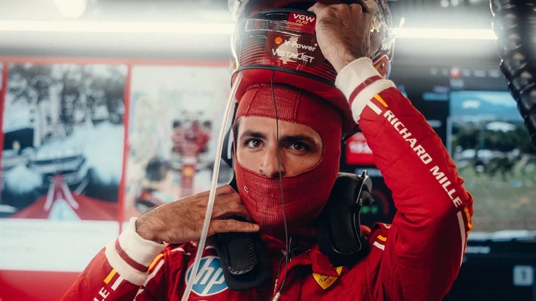 Carlos Sainz during the Free Practise at the Spanish Grand Prix 2024.  - X | Scuderia Ferrari 