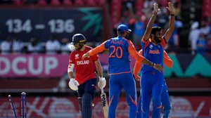 AP/Ramon Espinosa : India beat England by  -- runs.