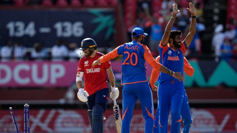 India beat England by  -- runs. - AP/Ramon Espinosa