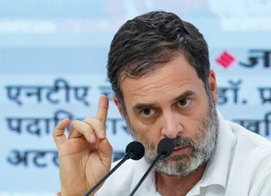 PTI : Congress leader Rahul Gandhi |